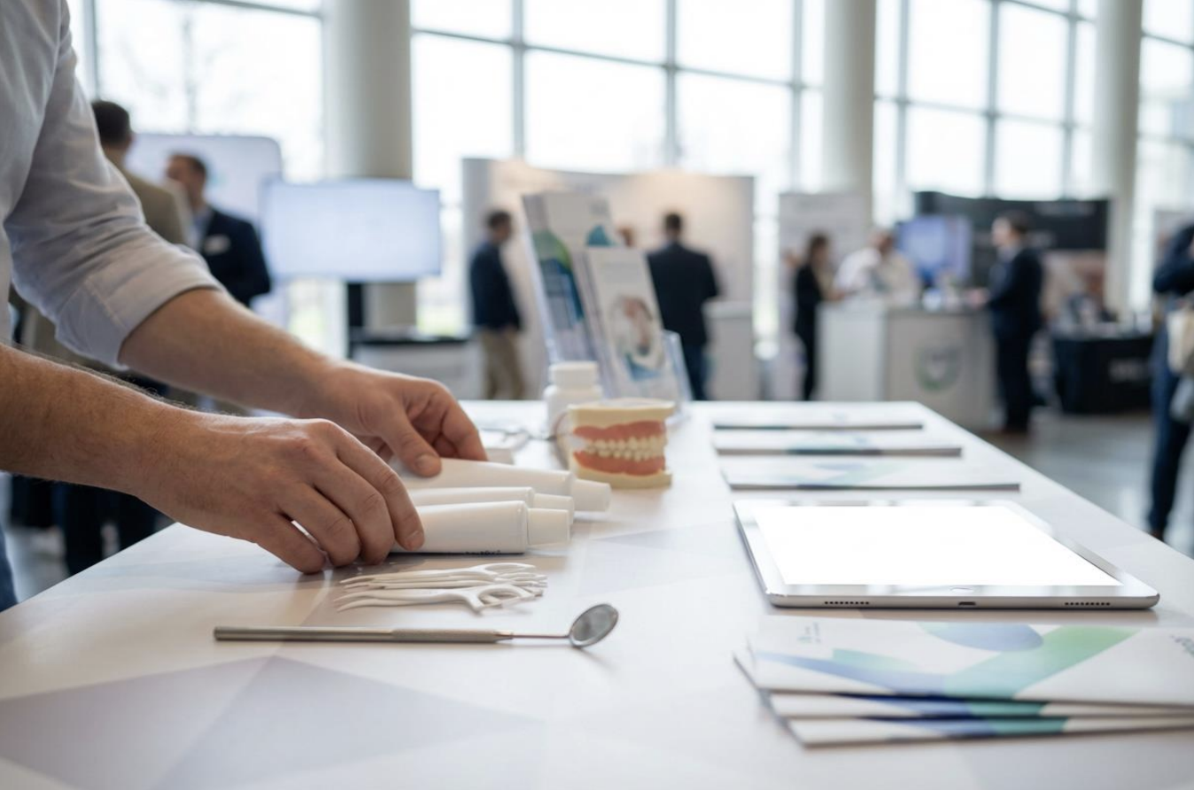 Vendors and sponsors at Texas Dental Collective